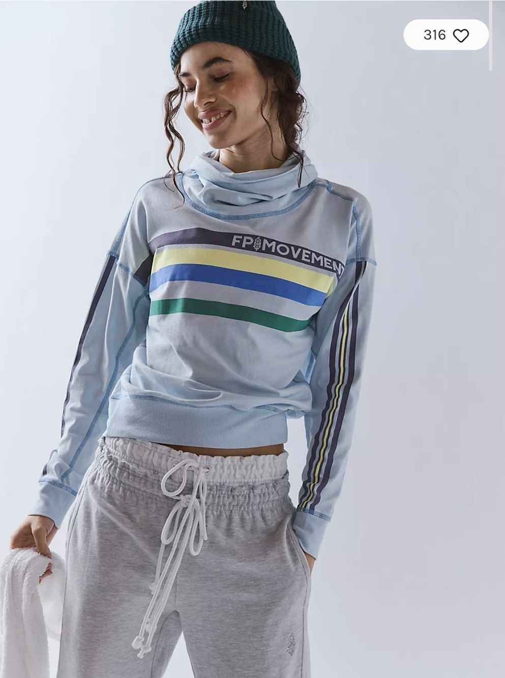 🌟NWT 🌟 Free People Long Shot Mock Neck